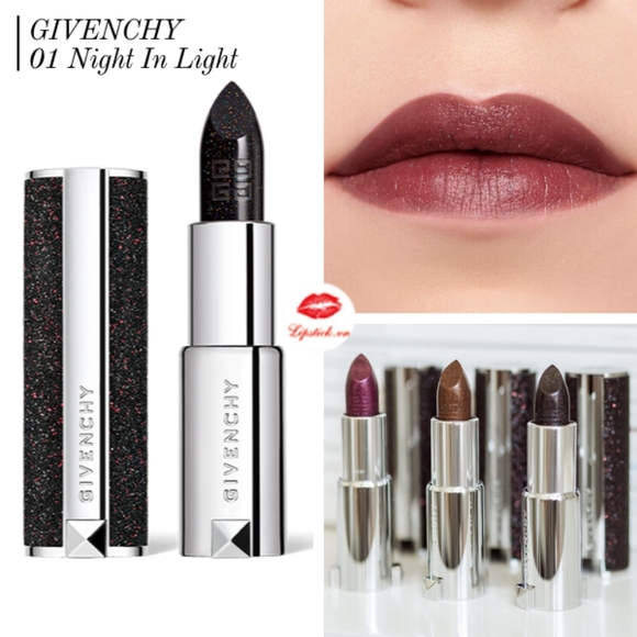 Givenchy le Rouge Night Noir Lipstick Shade Light In Night - Picture 2 of 4